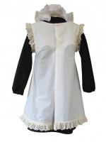 Girl's Victorian Maid Costume Age 7 - 9 Years